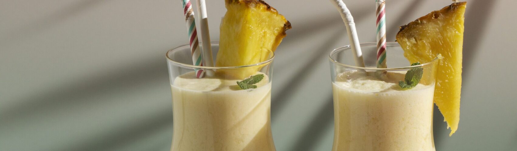 Shake soja coco ananas (Pina Colada vierge)