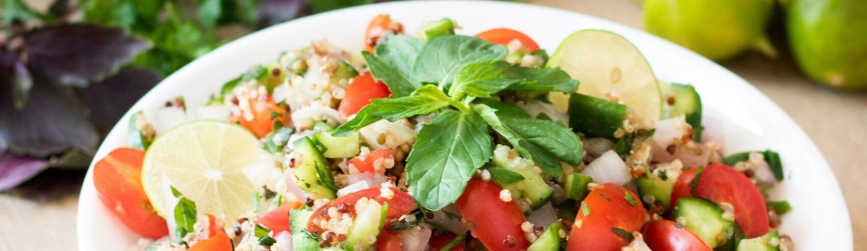 Salade froide au quinoa
