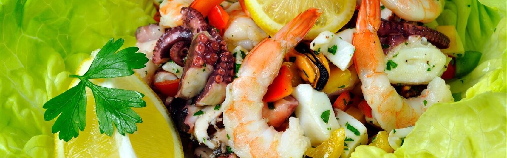 Salade de fruits de mer à la Corse