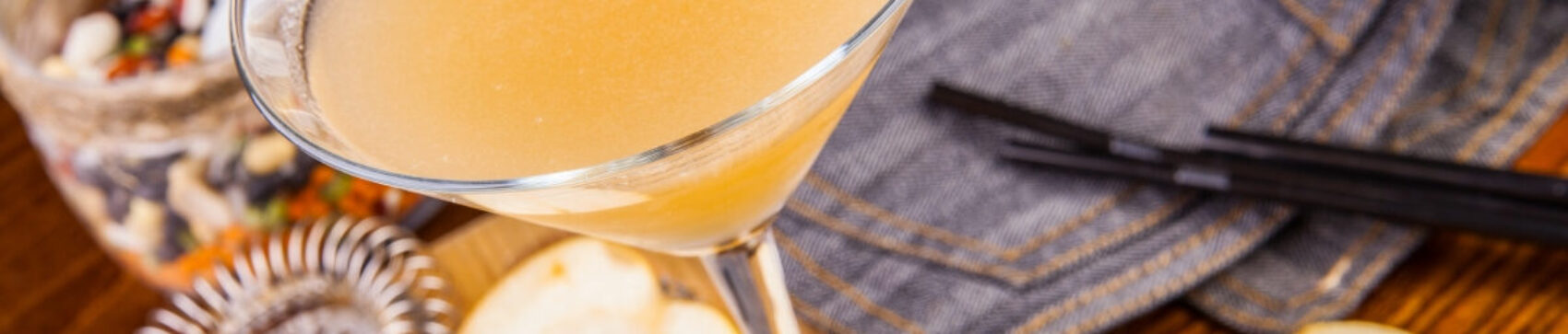 Mocktail pétillant poire gingembre