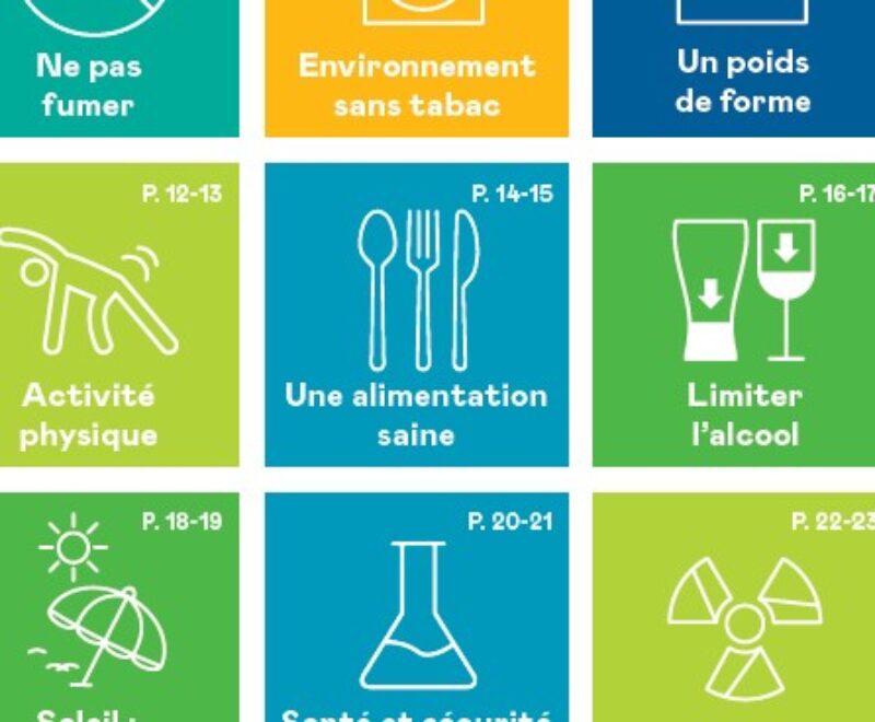 12 bonnes résolutions contre le cancer