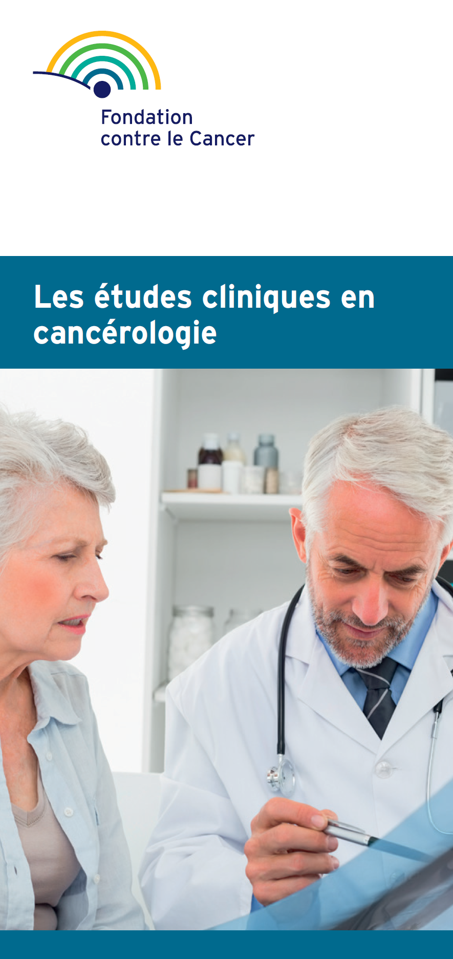 Cover brochure études cliniques en cancérologie